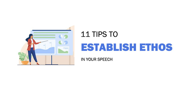 how to establish ethos in a speech