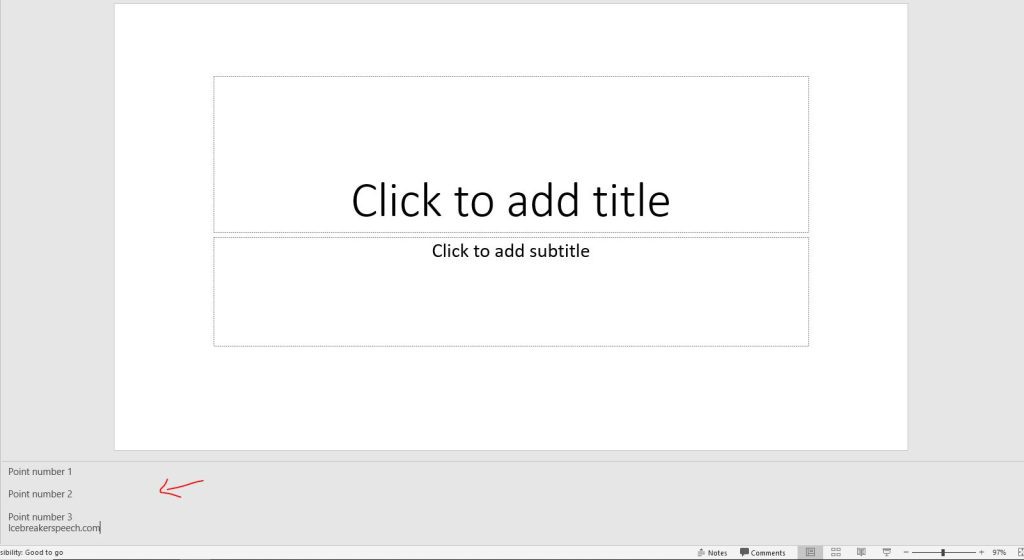 How to Effectively Make use of PowerPoint Speaker Notes